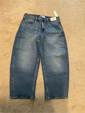 Abercrombie & Fitch Men's Relaxed Blue Denim Jeans